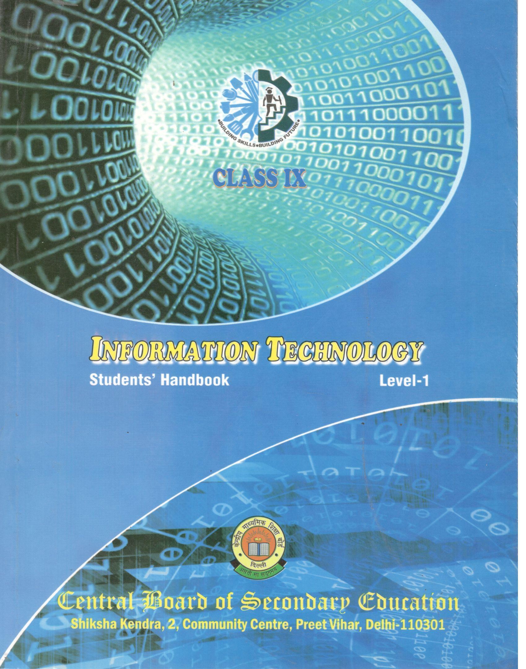 Information Technology Book For Class 10 Cbse Download